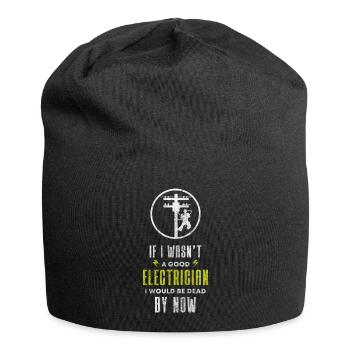 Électricien Homme Electrique Haute Tension - Bonnet en jersey - noir - Devant