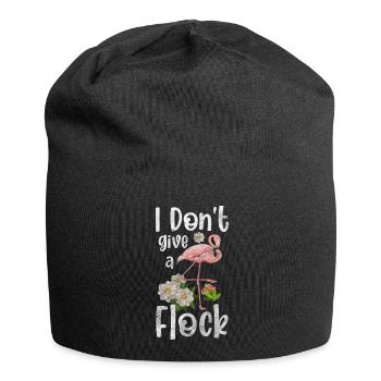 Mir Egal Attitude Gleichgültigkeit - Jersey-Beanie - Schwarz - Vorne