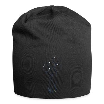 im Urlaub - Jersey-Beanie - Schwarz - Vorne
