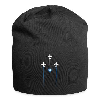 Scotland Airlines - Jersey-Beanie - Schwarz - Vorne