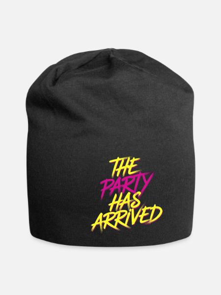 The Party Has Arrived 17 - Jersey-Beanie - Schwarz