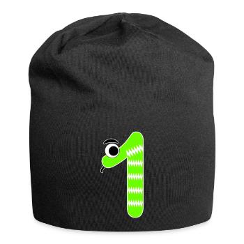 Numéro 1 Snake Kids - Bonnet en jersey - noir - Devant