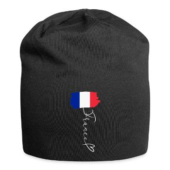 Patriot National Pride France Tricolor Flag - Jersey Beanie - black - Front