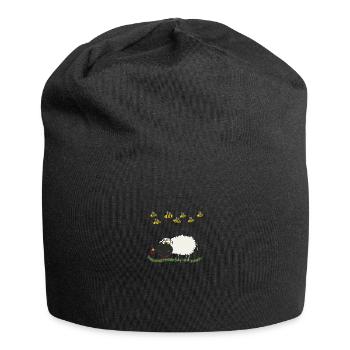 Naturschützer - Jersey-Beanie - Schwarz - Vorne