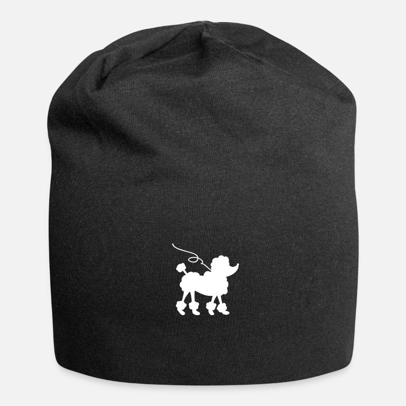Caniche - Bonnet en jersey - noir