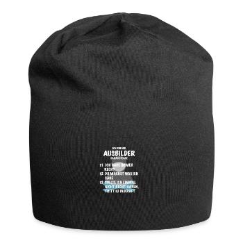Ausbilder Spruch Geschenk Mechaniker Mechatroniker - Jersey-Beanie - Schwarz - Vorne