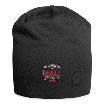 El Mejor Abuelo Del Mundo Spanisch Der Beste Opa - Jersey-Beanie - Schwarz - Vorne