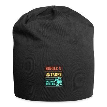Show Jumping Show Jumping - Jersey Beanie - black - Front