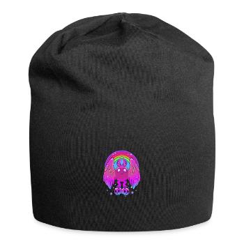 Papillon de nuit - Bonnet en jersey - noir - Devant