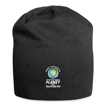 Roller Coaster Amusement Park Amusement Park - Jersey Beanie - black - Front