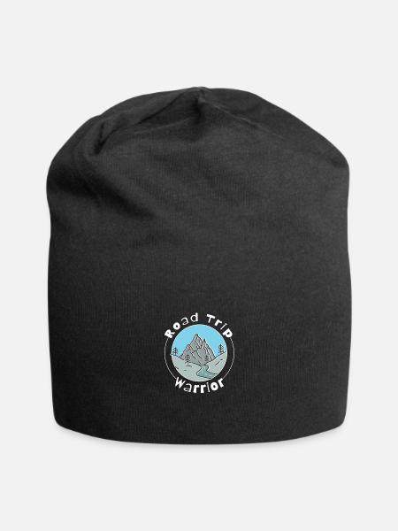 Road Trip - Jersey-Beanie - Schwarz