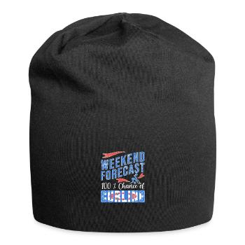 Curling - Jersey Beanie - black - Front