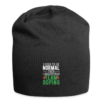 Team Roping - Jersey-Beanie - Schwarz - Vorne