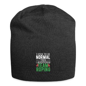 Équipe de corde - Bonnet en jersey - charbon - Devant