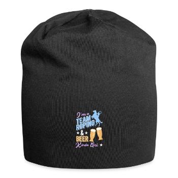 Team Roping - Jersey-Beanie - Schwarz - Vorne