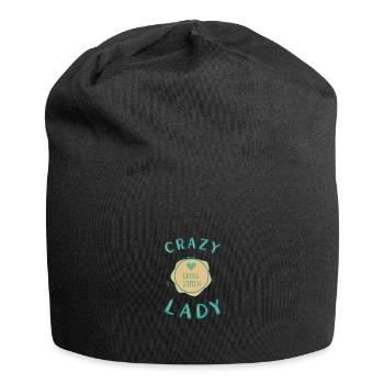 Cross Stitch Cross Stitch Embroidery - Jersey Beanie - black - Front