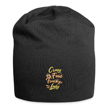 Food Truck Streetfood - Jersey-Beanie - Schwarz - Vorne