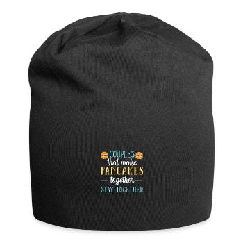 Crêpe - Bonnet en jersey - noir - Devant