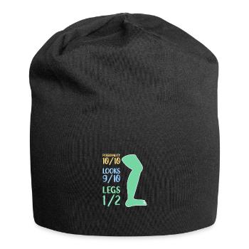 Wheelchair wheelchair access - Jersey Beanie - black - Front