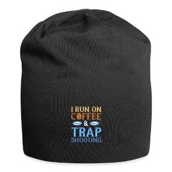Tontaubenschießen - Jersey-Beanie - Schwarz - Vorne