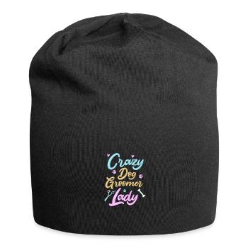 Hundefriseur Hundefrisör - Jersey-Beanie - Schwarz - Vorne