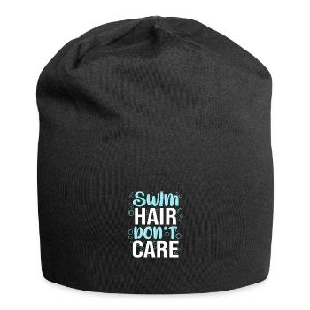 Schwimmen Schwimmer - Jersey-Beanie - Schwarz - Vorne