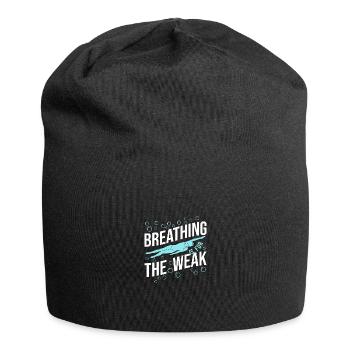 Schwimmen Schwimmer - Jersey-Beanie - Schwarz - Vorne