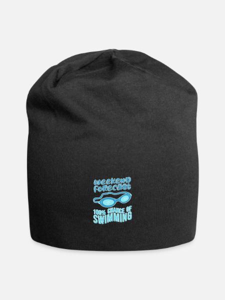 Schwimmen Schwimmer - Jersey-Beanie - Schwarz