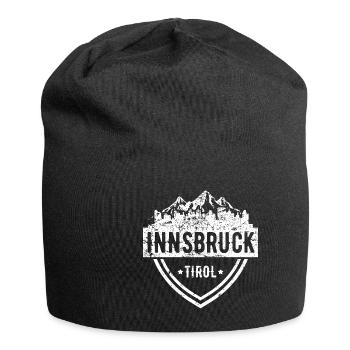 INNSBRUCK - Jersey-Beanie - Schwarz - Vorne