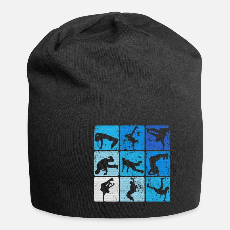 Breakdance Danse B-Boying B-Girling Hip Hop - Bonnet en jersey - noir