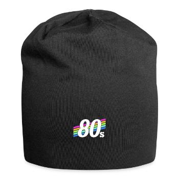 graphique néon - Bonnet en jersey - noir - Devant