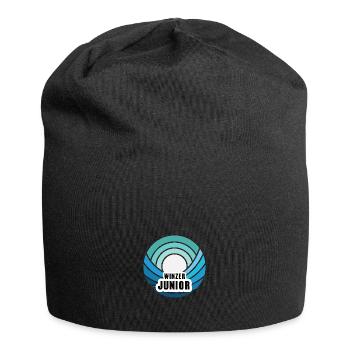 Winzer Junior Sohn Kind Junge Weingut Winzerei - Jersey-Beanie - Schwarz - Vorne
