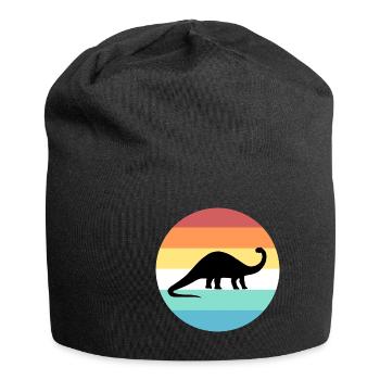 brontosaure - Bonnet en jersey - noir - Devant