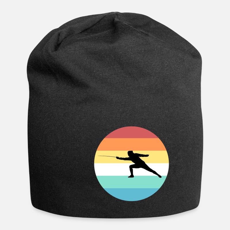 clôture - Bonnet en jersey - noir