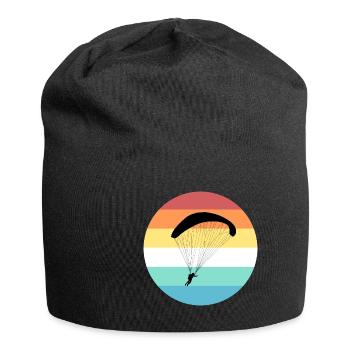 Paragliding - Jersey-Beanie - Schwarz - Vorne