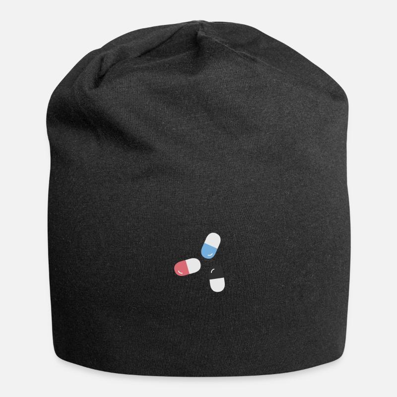 pills - Jersey Beanie - black