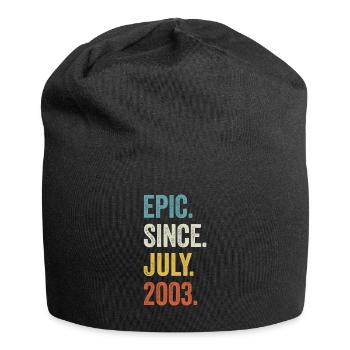 20 Years Old Epic Since July 2003 20th Birthday - Jersey Beanie - black - Front
