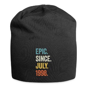 25 Years Old Epic Since July 1998 25th Birthday - Jersey Beanie - black - Front