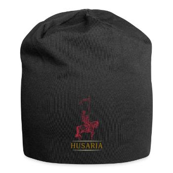 Polnische Kavallerie Militär Geflügelte Husaren Po - Jersey-Beanie - Schwarz - Vorne