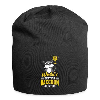 Okayest Raccoon Hunter - Jersey-Beanie - Schwarz - Vorne