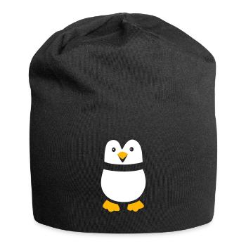 Pingouin Costume Carnaval Carnaval Animal Costume Drôle - Bonnet en jersey - noir - Devant