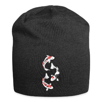 3 kois - Bonnet en jersey - charbon - Devant