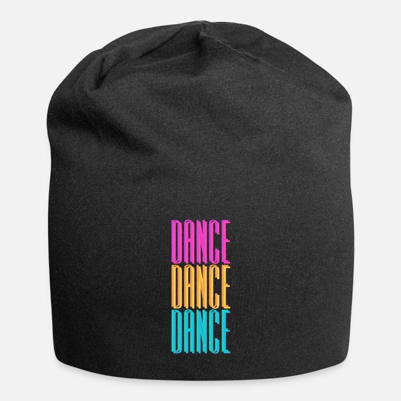 dance dance dance - Jersey-Beanie - Schwarz