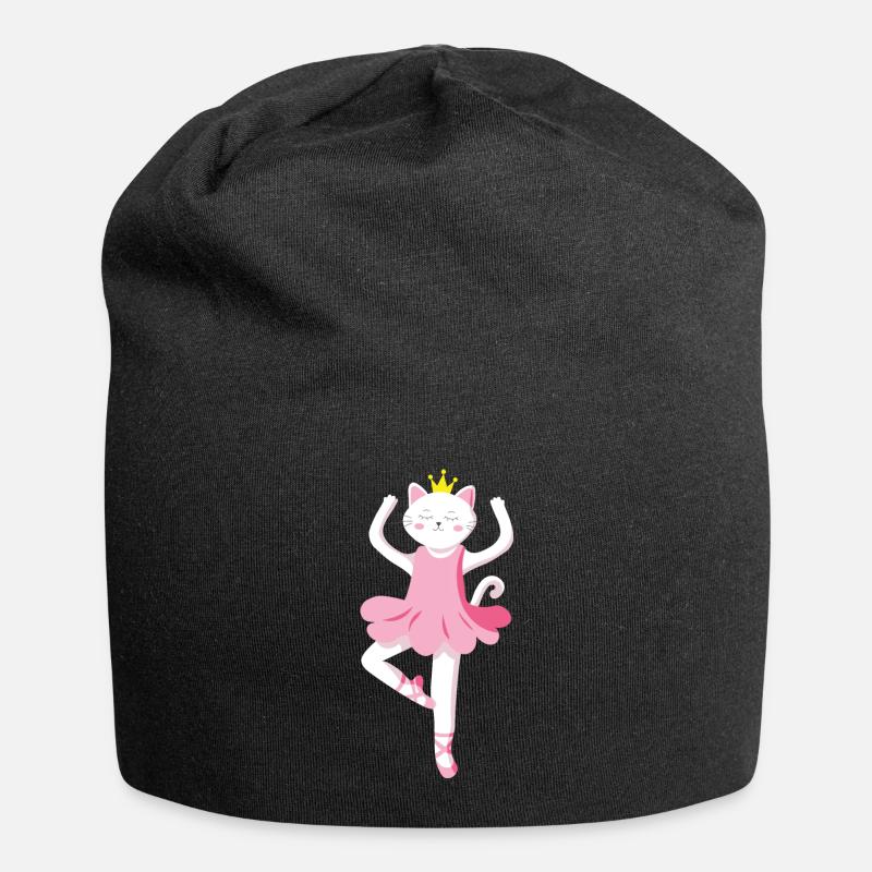 Ballerine Ballet Cat Danseuse Princesse - Bonnet en jersey - noir