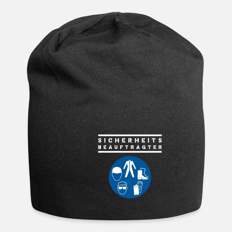 Sicherheitsbeauftragter Sicherheit Arbeistschutzge - Jersey-Beanie - Schwarz