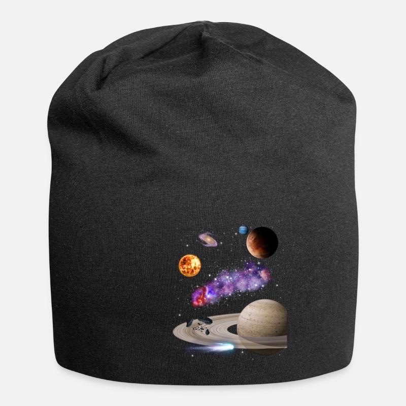 Espace - Bonnet en jersey - noir