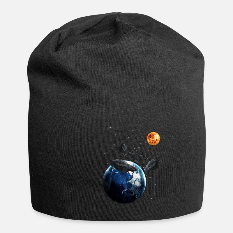 universe - Jersey Beanie - black
