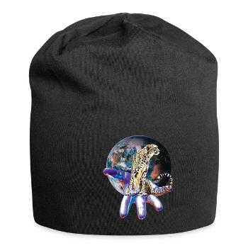 Guépard - Bonnet en jersey - noir - Devant
