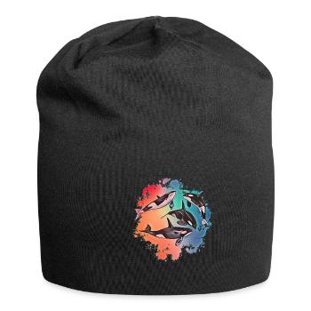 Orca - Jersey-Beanie - Schwarz - Vorne