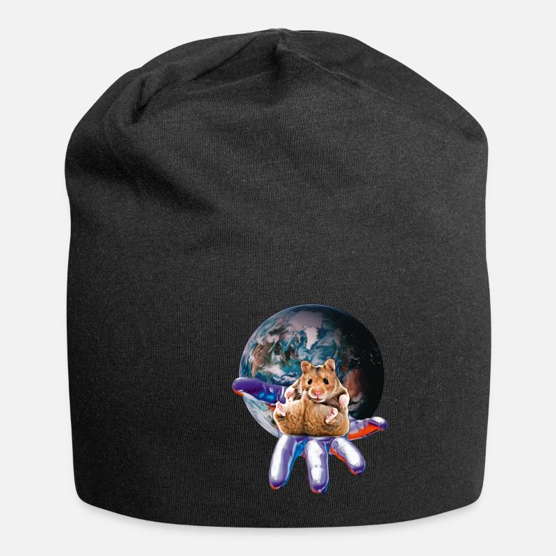 Hamster - Bonnet en jersey - noir